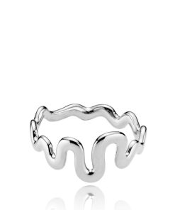 Smykker Izabel Camille | Saniya - Ring Shiny Rhodium Pl. Silver