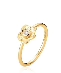 Smykker Izabel Camille | Rosa - Ring Forgyldt