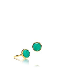 Smykker Izabel Camille | Orient - Orestikkere Guld Green Onyx