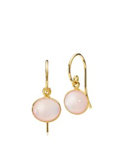 Smykker Izabel Camille | Candy - Oreringe Guld Pink Small